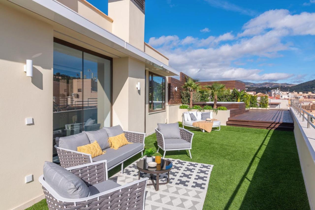 Exclusive Penthouse & Terrace By Ele Apartments Málaga Exterior foto